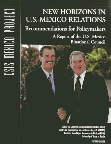 Beispielbild fr NEW HORIZONS IN U S MEXICO RELATIONS Format: Paperback zum Verkauf von INDOO
