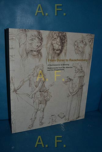 Beispielbild fr From Drer to Rauschenberg. A Quintessence of Drawing. Masterworks from the Albertina and the Guggenheim. (Engl. Ausg.). zum Verkauf von Antiquariat am St. Vith