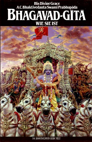 Beispielbild fr Bhagavad-gita wie sie ist. Sanskrit und Deutsch. Mit ausfhrlichen Erluterungen zum Verkauf von medimops