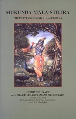 Stock image for Mukunda-mala-stotra: The Prayers of King Kulasekhara for sale by Books Unplugged