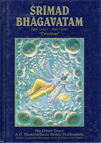 Stock image for Srimad Bhagavatam First Canto Part Three Creation for sale by HPB-Red