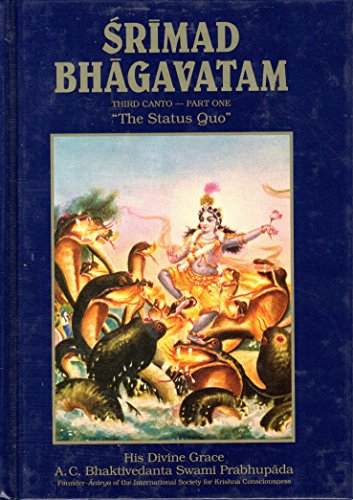 Stock image for Srimad Bhagavatam Third Canto - Part One "The Status Quo" for sale by Reuseabook