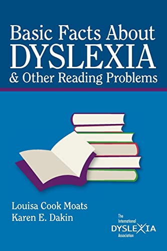 Beispielbild fr Basic Facts about Dyslexia and Other Reading Problems zum Verkauf von Better World Books