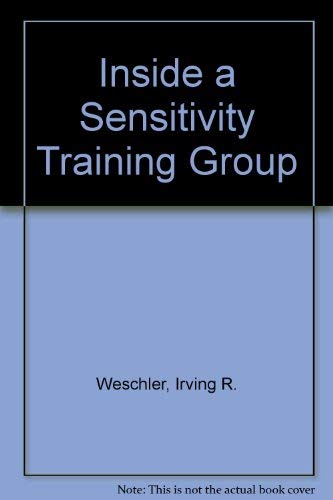Imagen de archivo de Inside a Sensitivity Training Group a la venta por HPB-Red