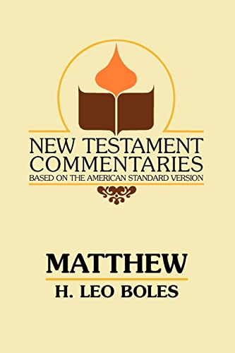 Stock image for Matthew: A Commentary on the Gospel According to Matthew for sale by ThriftBooks-Dallas