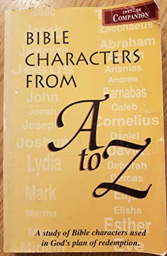 9780892254675: Bible Characters from A to Z