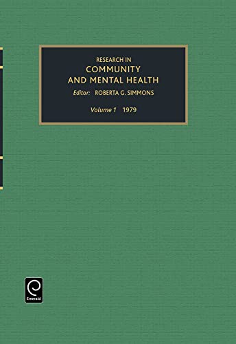 Beispielbild fr Research in Community and Mental Health: An Annual Compilation of Research. Volume 1. zum Verkauf von Pride and Prejudice-Books