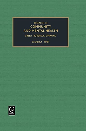 Beispielbild fr Research in Community and Mental Health, Volume 2 zum Verkauf von Bookmonger.Ltd