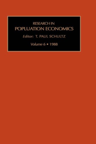 Imagen de archivo de Research in Population Economics: A Research Annual, 1988 a la venta por My Dead Aunt's Books