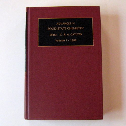 Stock image for Advances in Solid-State Chemistry for sale by Zubal-Books, Since 1961