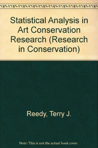 Imagen de archivo de Statistical Analysis in Art Conservation Research (Research in Conservation) a la venta por Holt Art Books