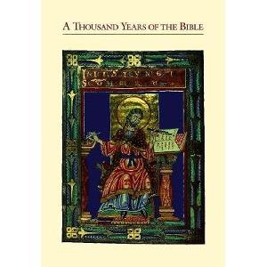 Imagen de archivo de A Thousand Years of the Bible a la venta por BookMarx Bookstore