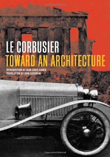9780892368990: Toward an Architecture (Getty Research Institute)