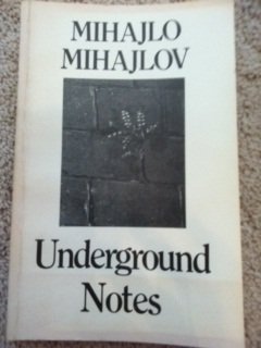 Imagen de archivo de Underground Notes a la venta por Royal Oak Bookshop