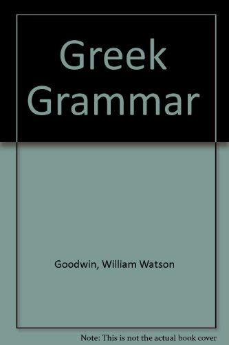 Stock image for Greek Grammar for sale by HPB-Ruby
