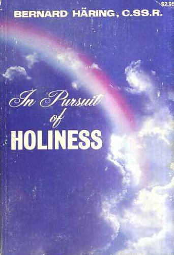 9780892431564: In pursuit of holiness