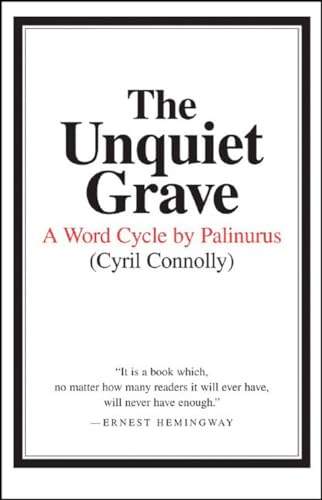 Beispielbild fr Unquiet Grave : A Word Cycle by Palinurus zum Verkauf von Better World Books