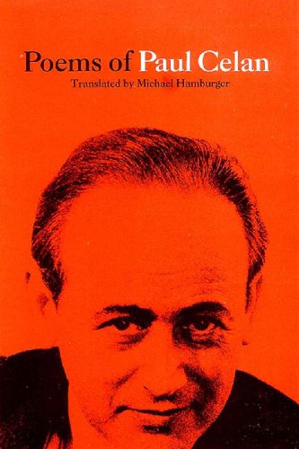 Beispielbild fr Poems of Paul Celan: A Bilingual German/English Edition zum Verkauf von BooksRun