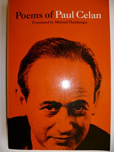 Stock image for Poems of Paul Celan for sale by Front Cover Books