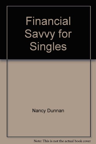 Imagen de archivo de Financial savvy for singles a la venta por Redux Books