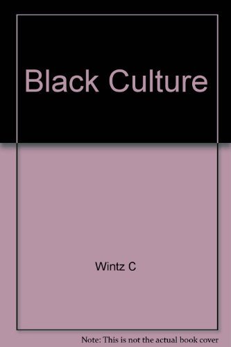 9780892632671: Black Culture