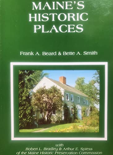 Stock image for Maine's Historic Places for sale by Better World Books