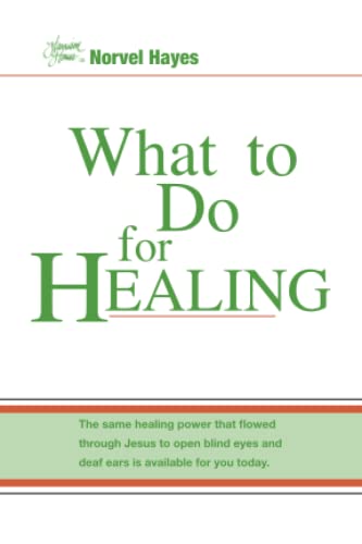 Imagen de archivo de What to Do for Healing a la venta por GF Books, Inc.