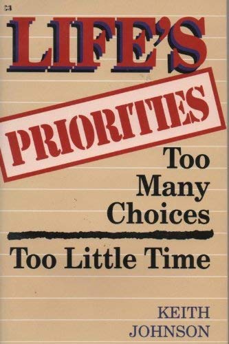 Beispielbild fr Life's Priorities zum Verkauf von Wonder Book