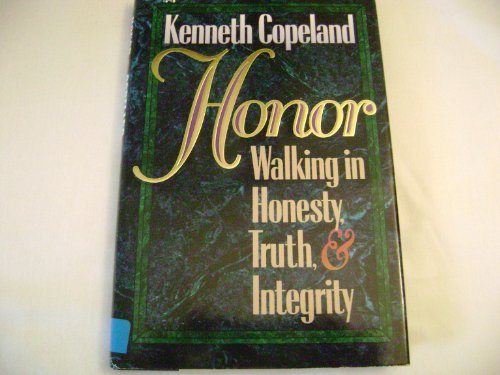 Beispielbild fr Honor : Walking in Honesty, Truth and Integrity zum Verkauf von Better World Books