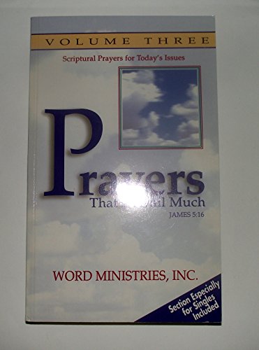 Imagen de archivo de Prayers That Avail Much, Vol. 3 a la venta por SecondSale