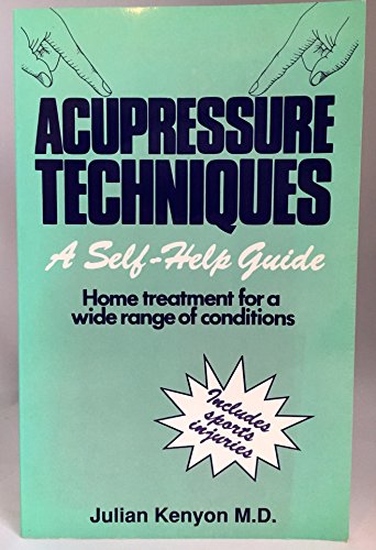 Stock image for Acupressure Techniques for sale by Wonder Book