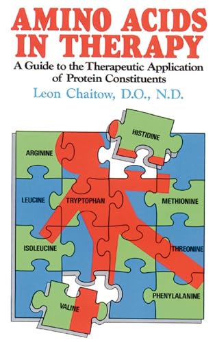 Imagen de archivo de Amino Acids in Therapy: A Guide to the Therapeutic Application of Protein Constituents a la venta por SecondSale