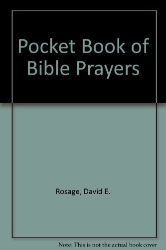 Beispielbild fr The pocket book of bible prayers zum Verkauf von Wonder Book