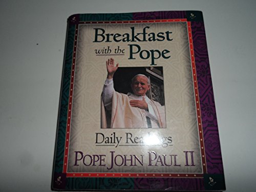 Beispielbild fr Breakfast With the Pope: Daily Readings zum Verkauf von Wonder Book