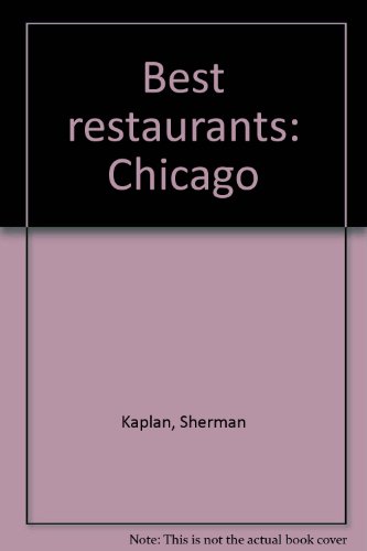 Stock image for Best Restaurants Chicago & Suburbs for sale by Table of Contents