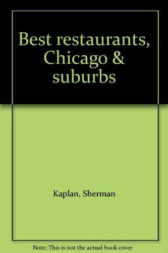 Immagine stock per Best restaurants, Chicago & suburbs
