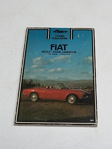 Stock image for Fiat Service-Repair Handbook, 124 Series, 1967-1975 for sale by Chequered Past
