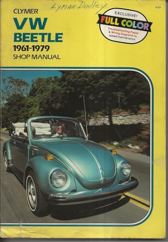 Volkswagen Beetle and Ghia, 1961-1979: Shop Manual