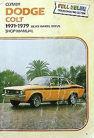 Dodge Colt, 1971-1979, shop manual