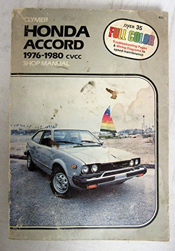 Beispielbild fr Honda Service Repair Handbook: Accord, 1976-1985 zum Verkauf von Thomas F. Pesce'