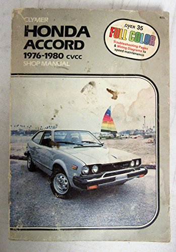 Imagen de archivo de Honda Service Repair Handbook: Accord, 1976-1985 a la venta por Thomas F. Pesce'