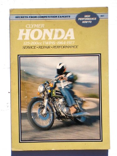 Stock image for Clymer Honda 125-200Cc Twins, 1964-1977 for sale by -OnTimeBooks-