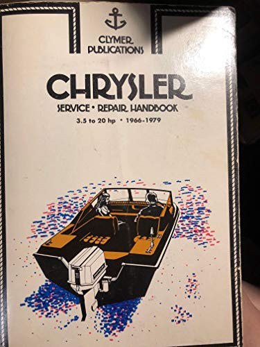 Beispielbild fr Chrysler Service Repair Handbook 3.5 to 20 Hp: 1966-1983 zum Verkauf von HPB-Diamond