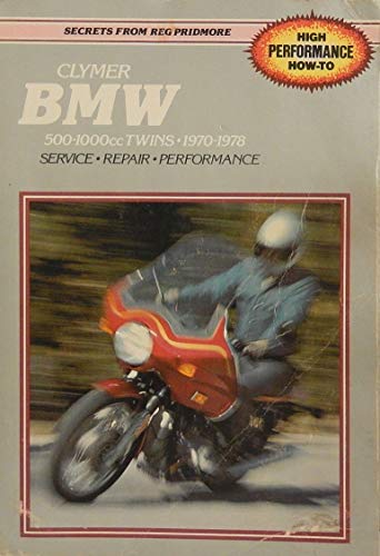 Bmw 500-1000Cc Twins, 1970-1982: Service, Repair, Performance (9780892872251) by Bishop, Mike