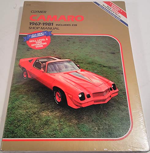Imagen de archivo de Camaro 1967-1981 Includes Z28 Shop Manual a la venta por HPB-Red