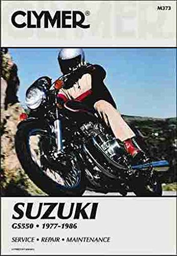 Imagen de archivo de Clymer Manuals Suzuki GS550 1977-1986 a la venta por Book Deals
