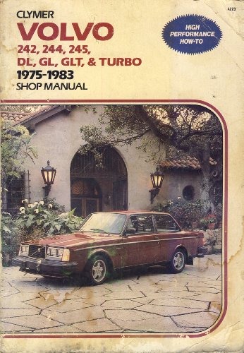 9780892872787: Volvo 240 Series 1976-1988 Gas Models Shop Manual/A223