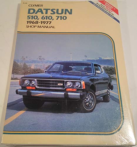 Stock image for Datsun 510, 610, 710, 1968-1977 shop manual for sale by HPB-Red