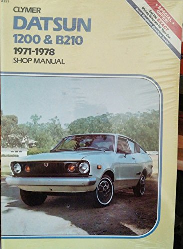 Beispielbild fr Datsun 1200 B210, 1971-1978 Shop Manual zum Verkauf von Front Cover Books