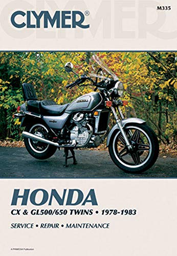 Honda Cx & Gl500/650 Twins 1978-1983 Service Repair Maintenance